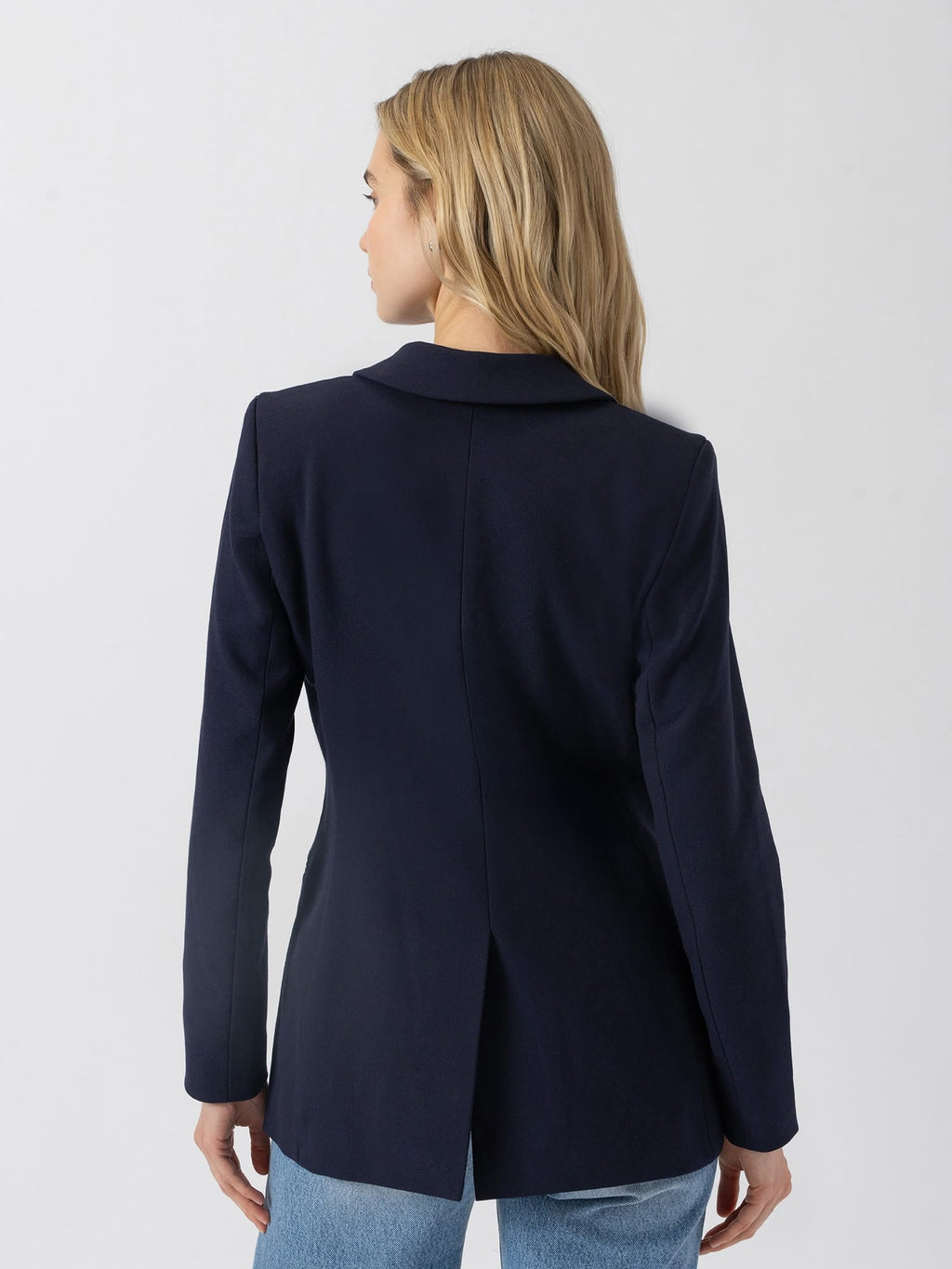Cambridge Blazer - Navy Crepe