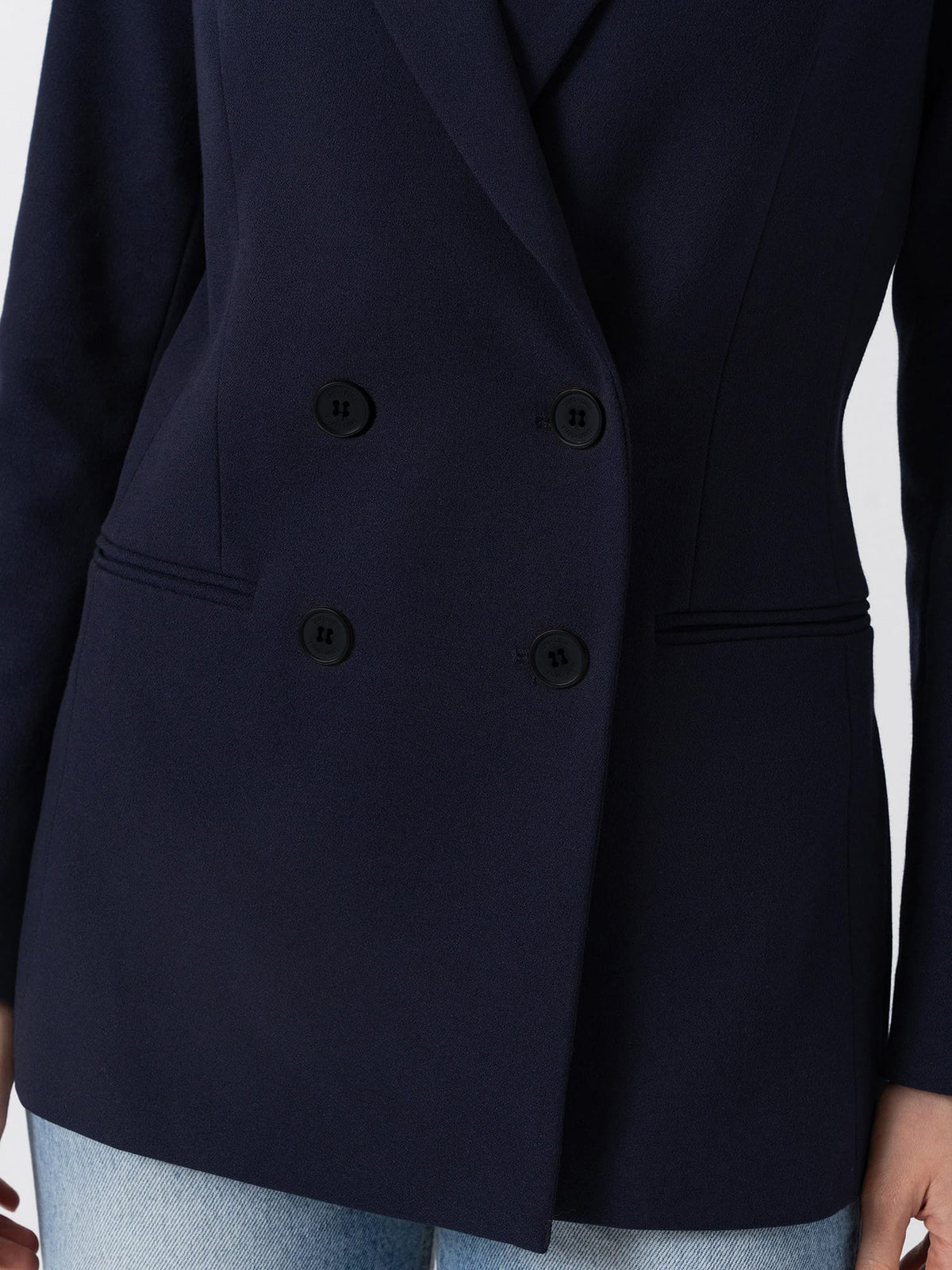 Cambridge Blazer - Navy Crepe