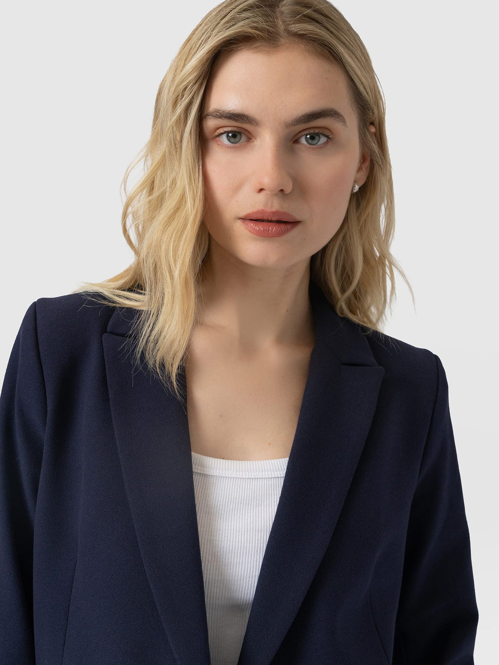 Cambridge Blazer - Navy Crepe