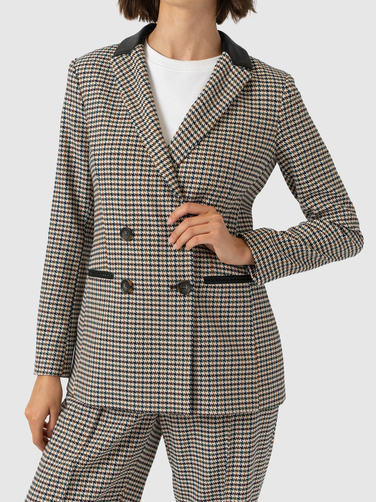 Cambridge Blazer - Saxon Jacquard