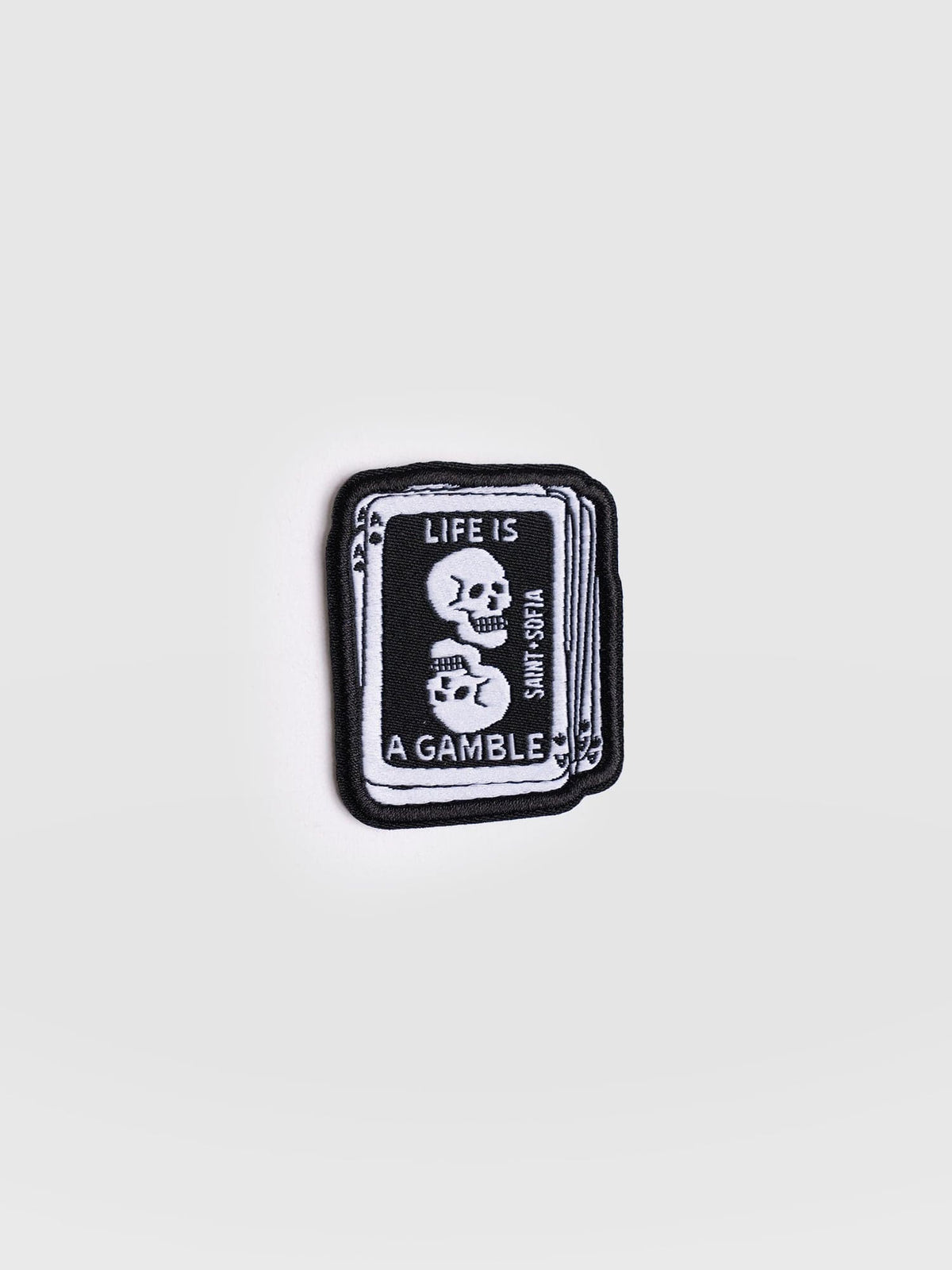 Cards Sticker Badge - Black