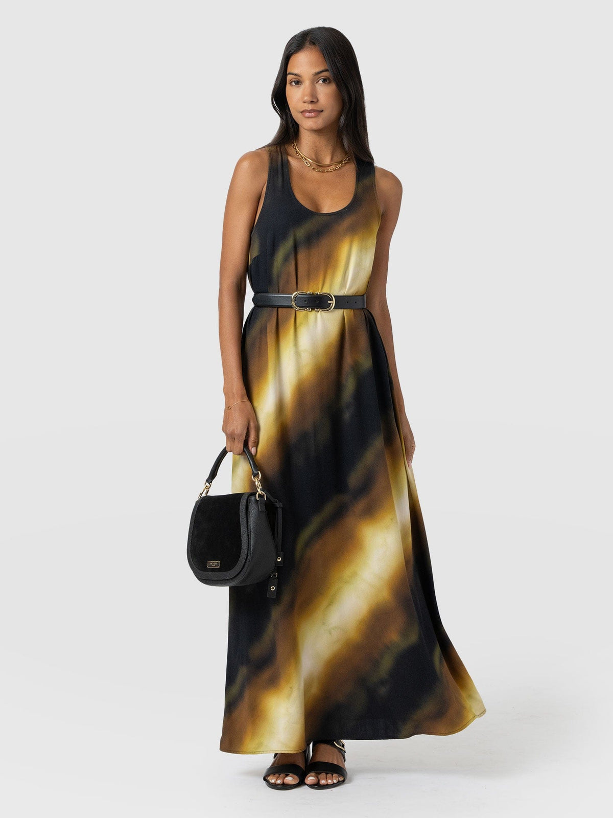 Celeste Maxi Dress - Yellow Gradient