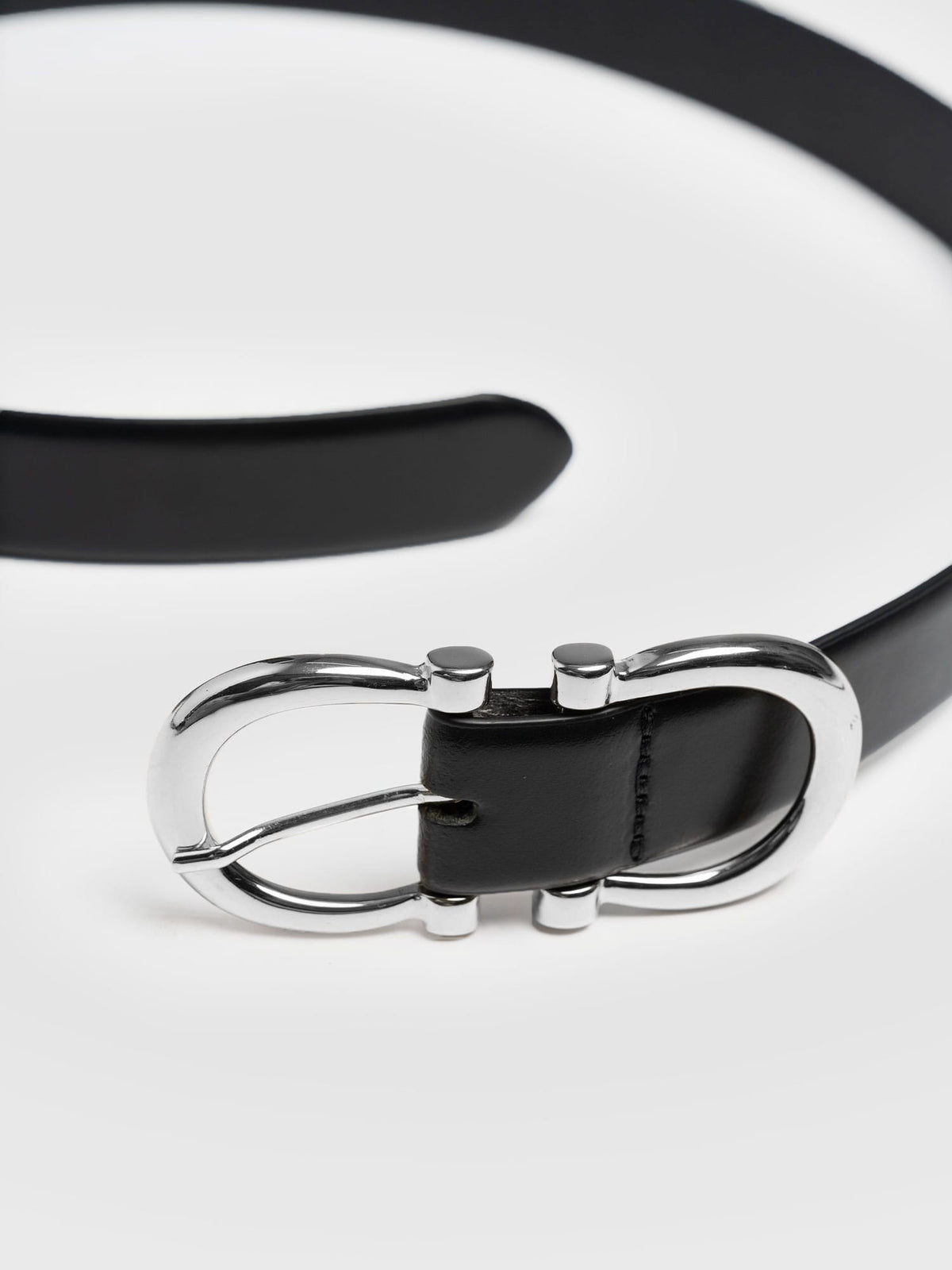 Chelsea Belt - Black/Silver