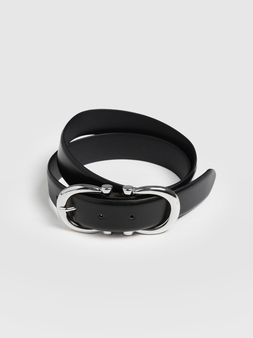 Chelsea Belt - Black/Silver