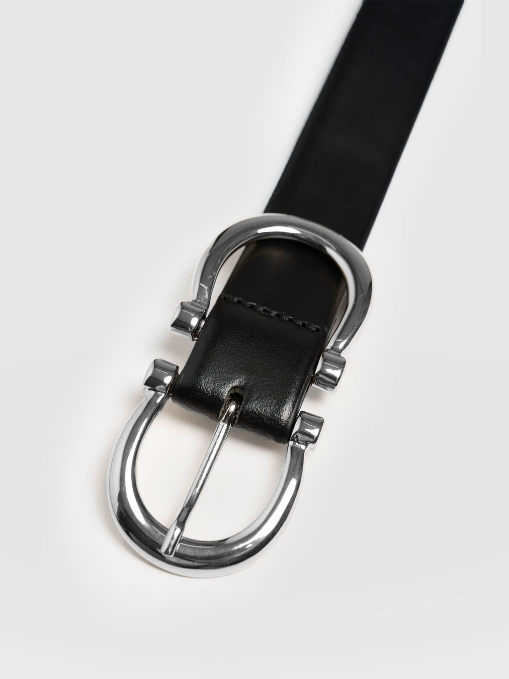 Chelsea Belt - Black/Silver