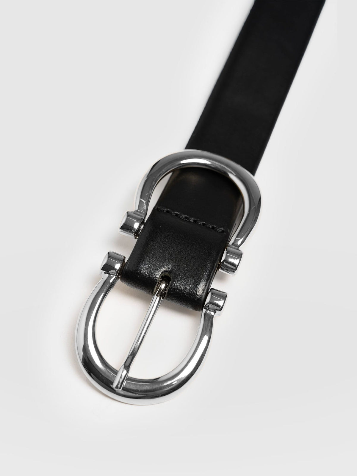 Chelsea Belt - Black/Silver