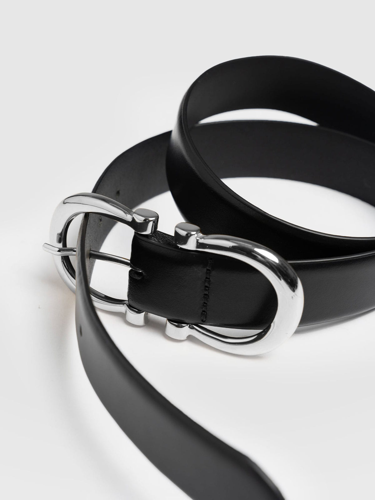 Chelsea Belt - Black/Silver