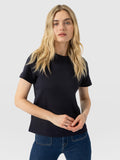 Chelsea Crew Neck Tee - Navy