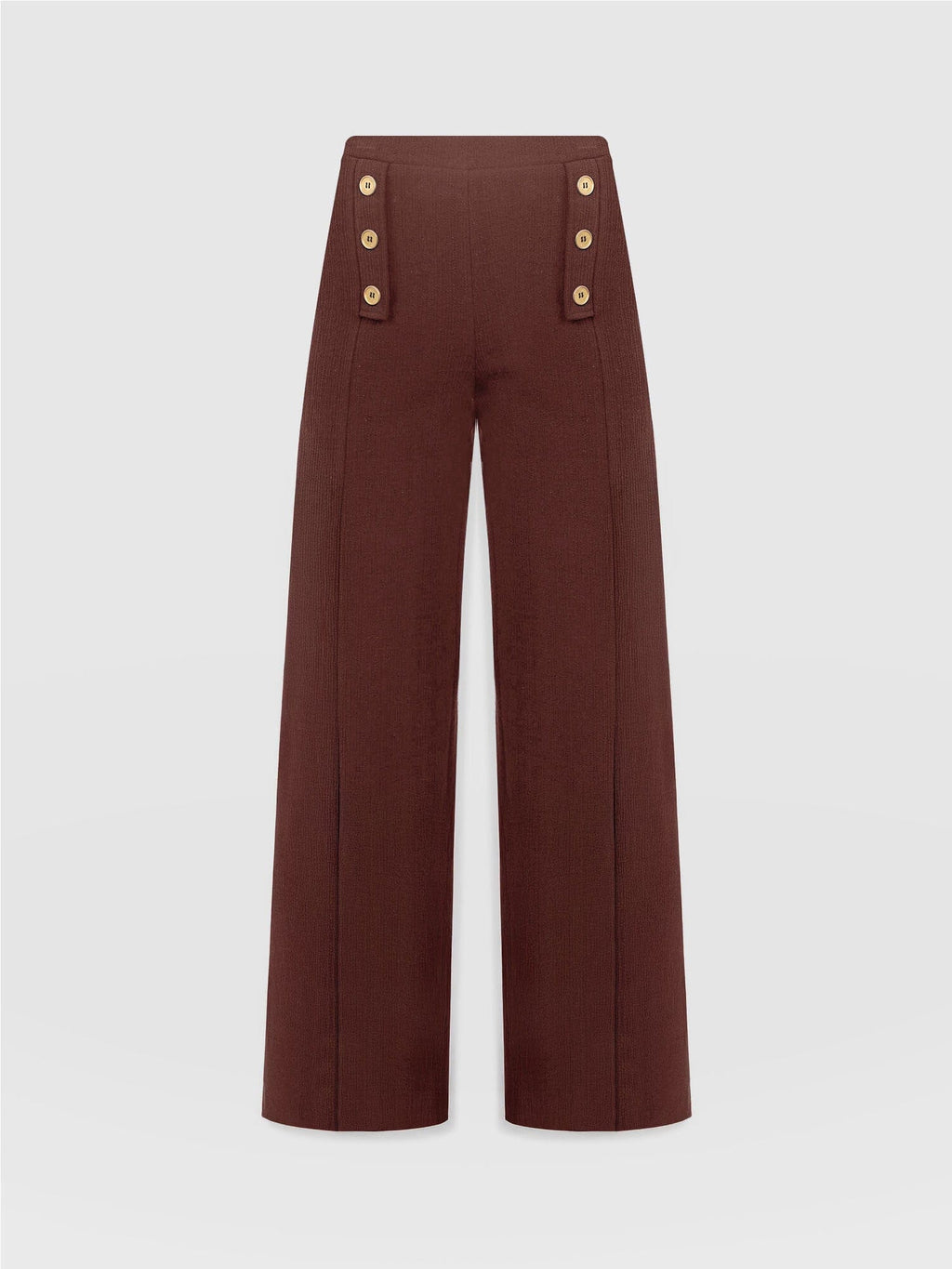 Chelsea Pant - Maroon Textured