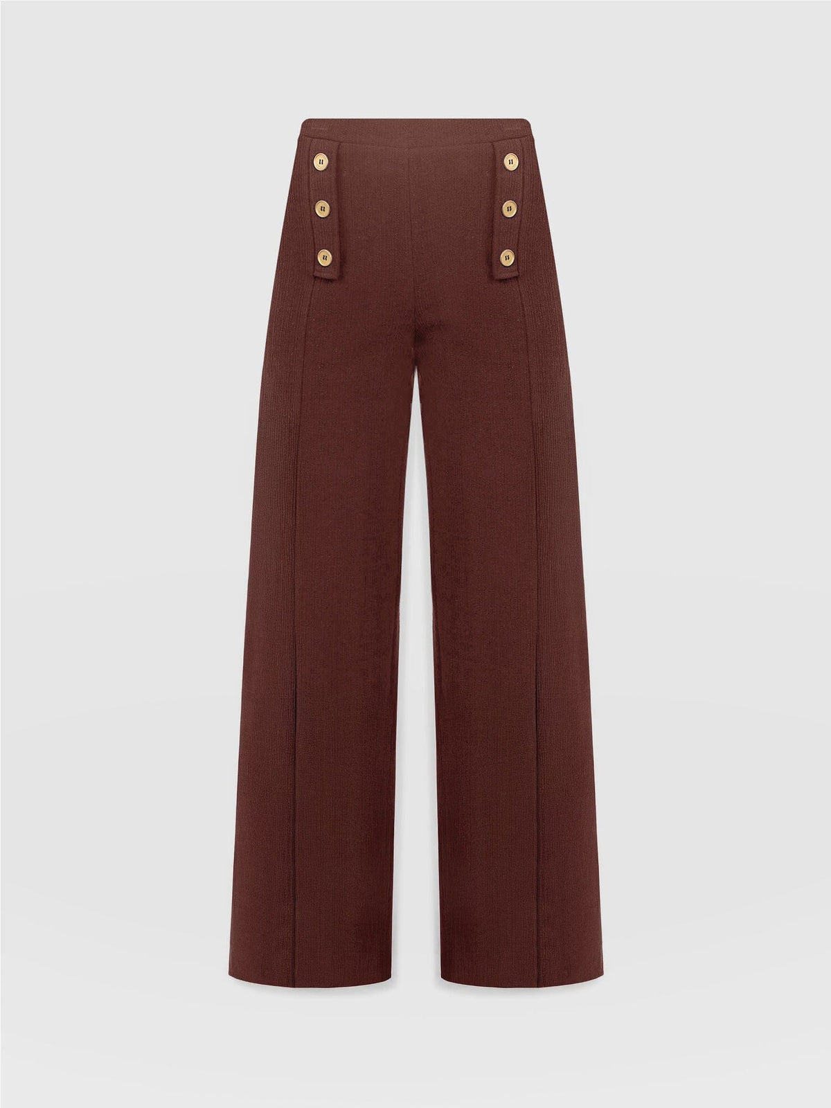 Chelsea Pant - Maroon Textured