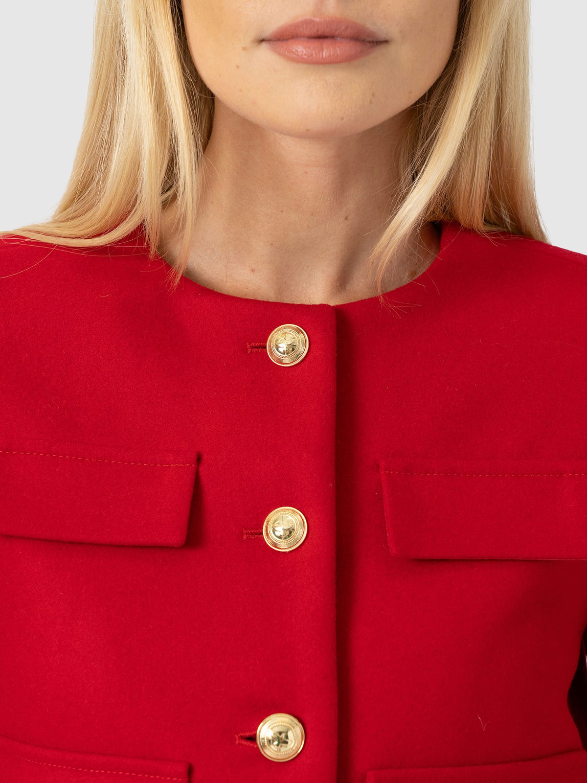 Colette Jacket - Red