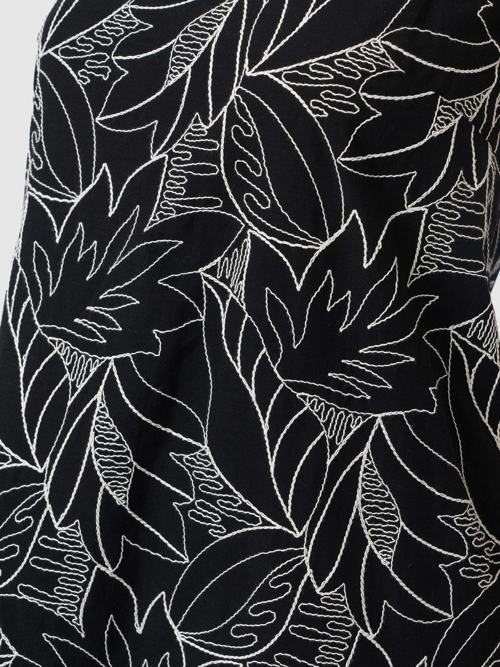 Corinne Cami Dress - Black Embroidered