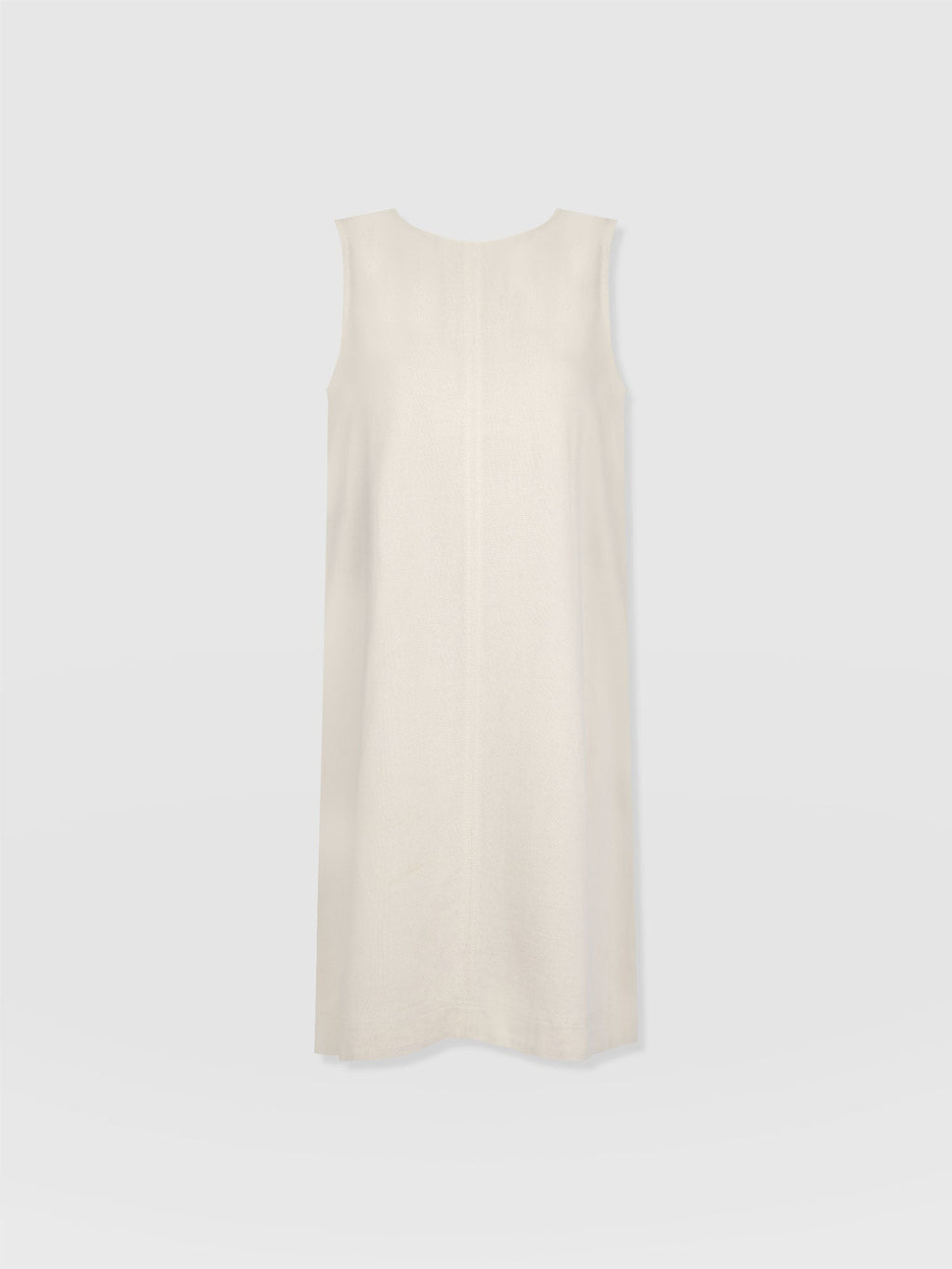 Corinne Linen Shift Dress - Oatmeal