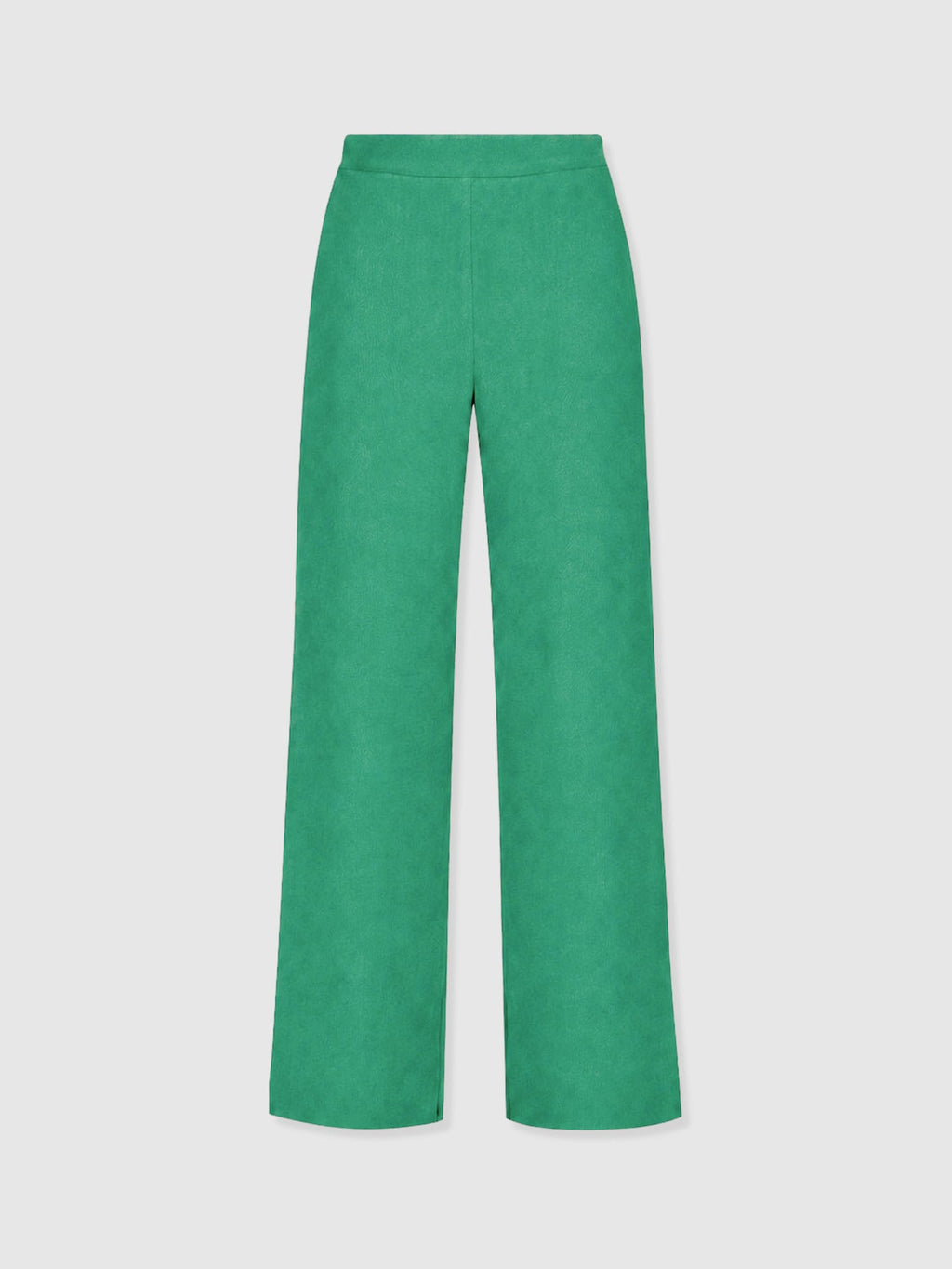 Corinne Wide Leg Linen Pant - Green