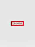 Creator Sticker Badge - Cream