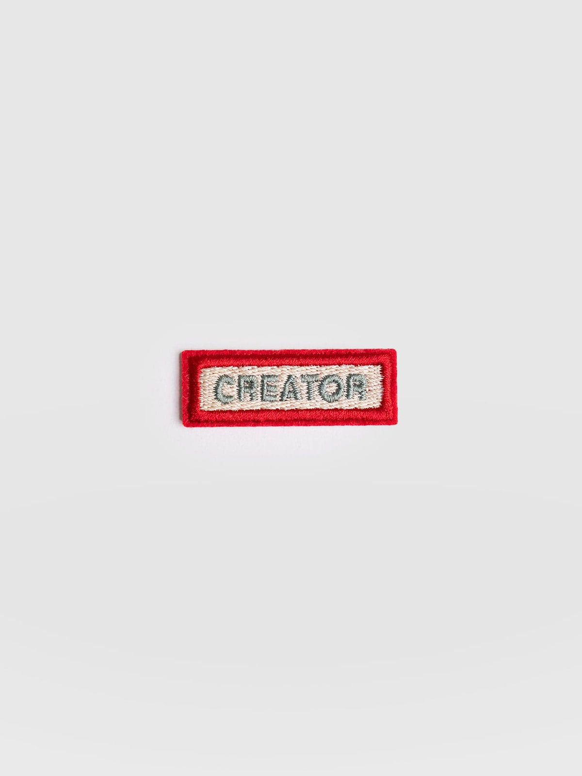 Creator Sticker Badge - Cream
