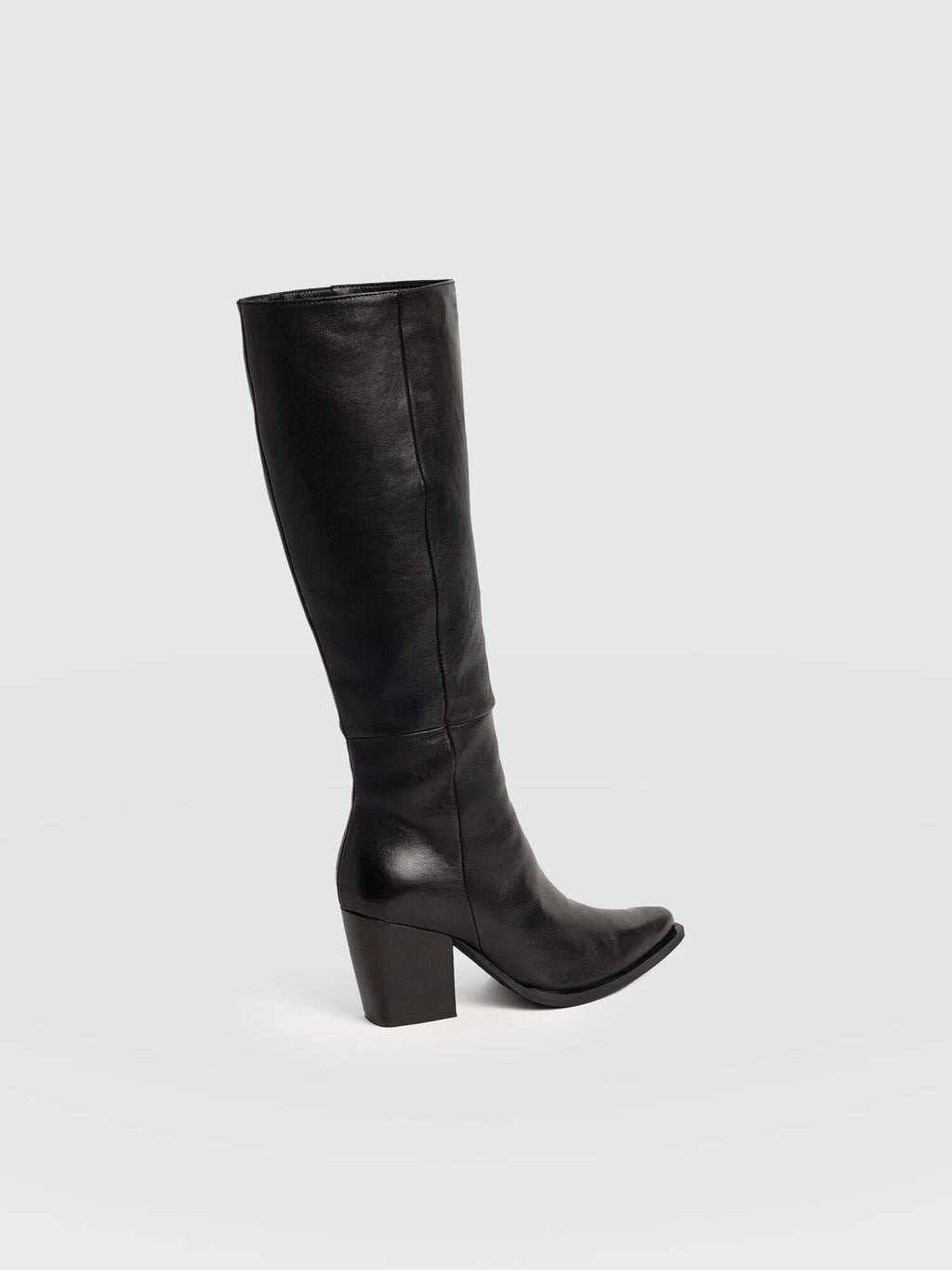 Dallas Knee High Boot - Black