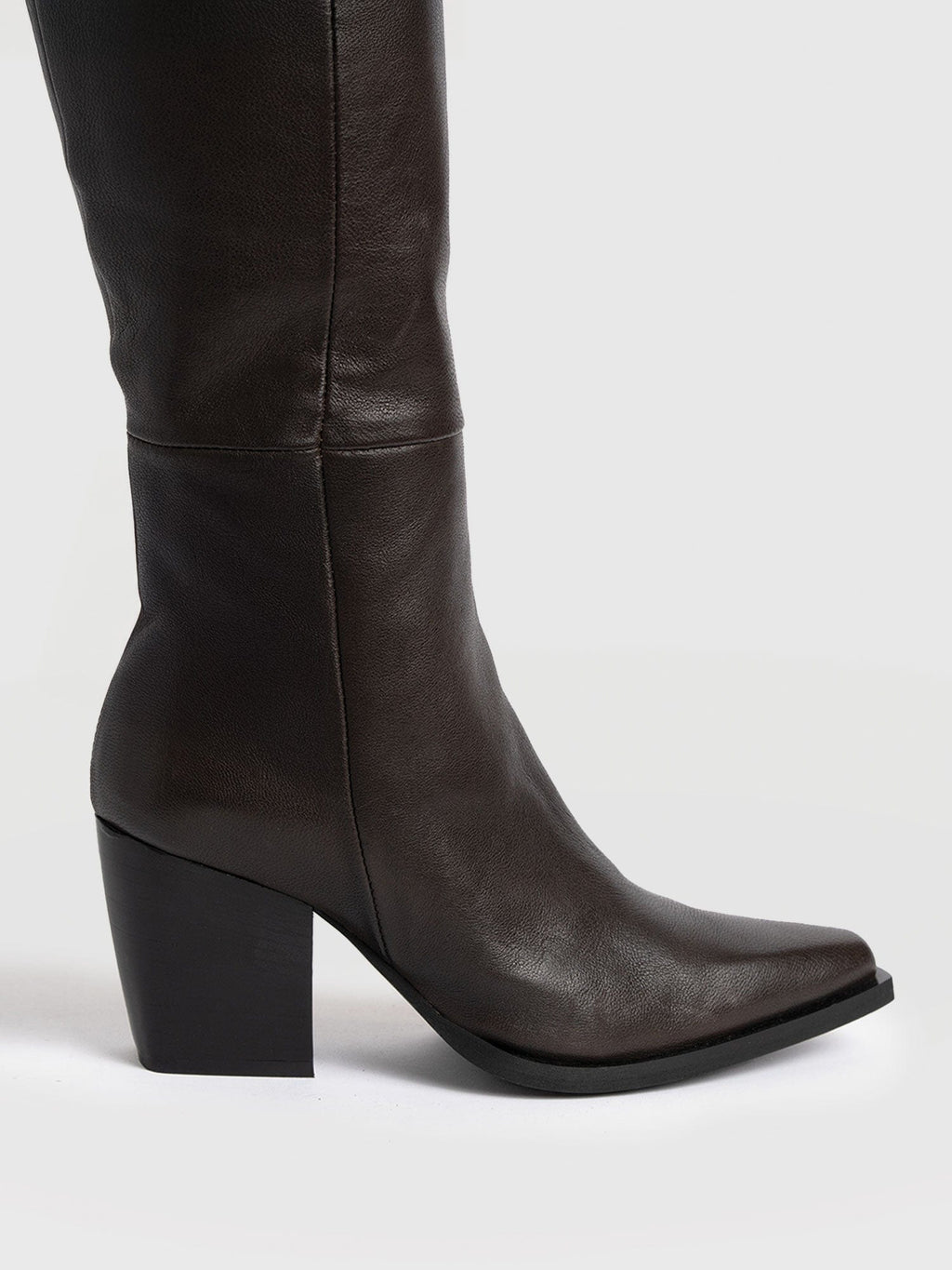 Dallas Knee High Boot - Chocolate