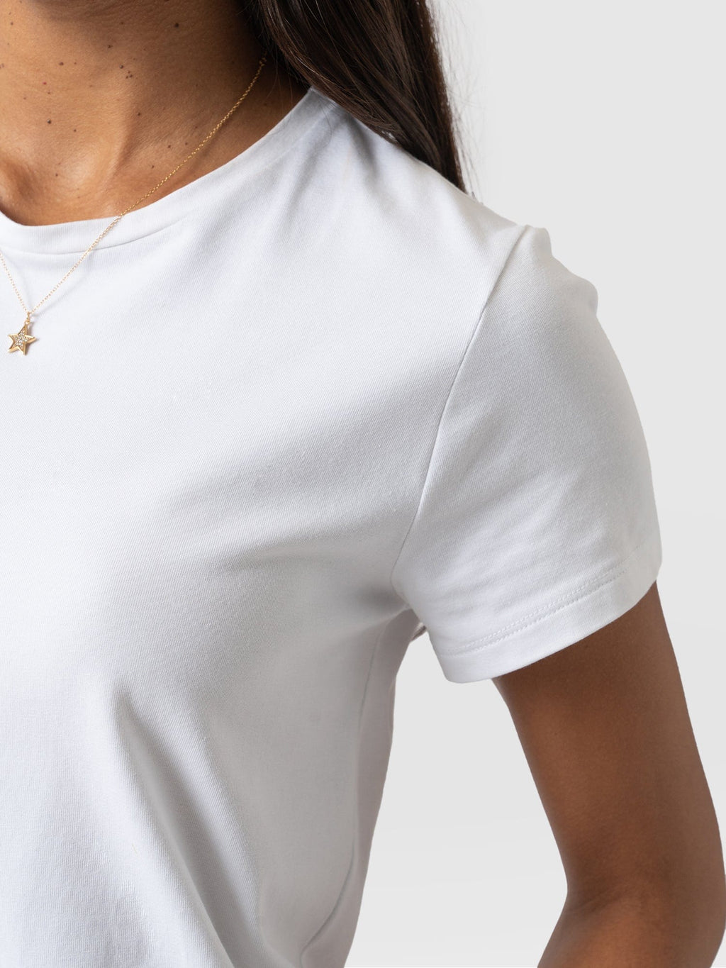 Easy Cotton Tee - White