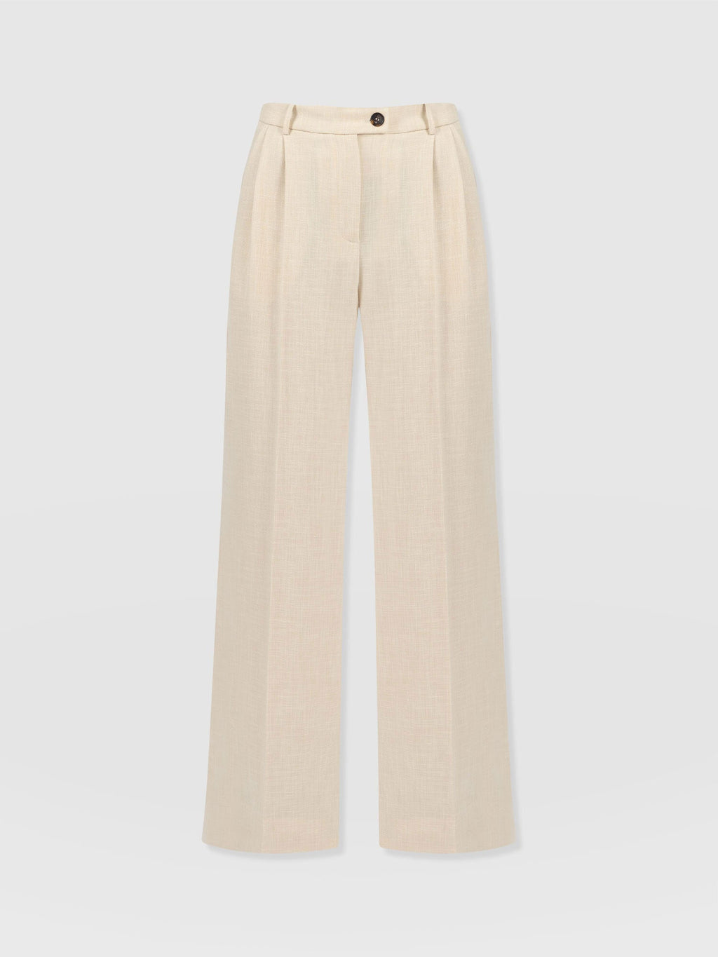 Argent Wide Leg Pant - Cream