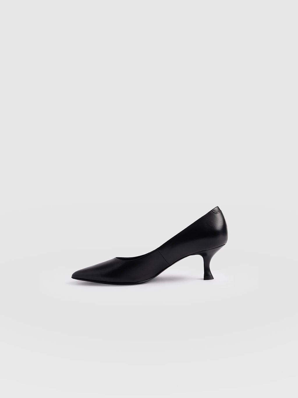 Emmeline Kitten Heels - Black