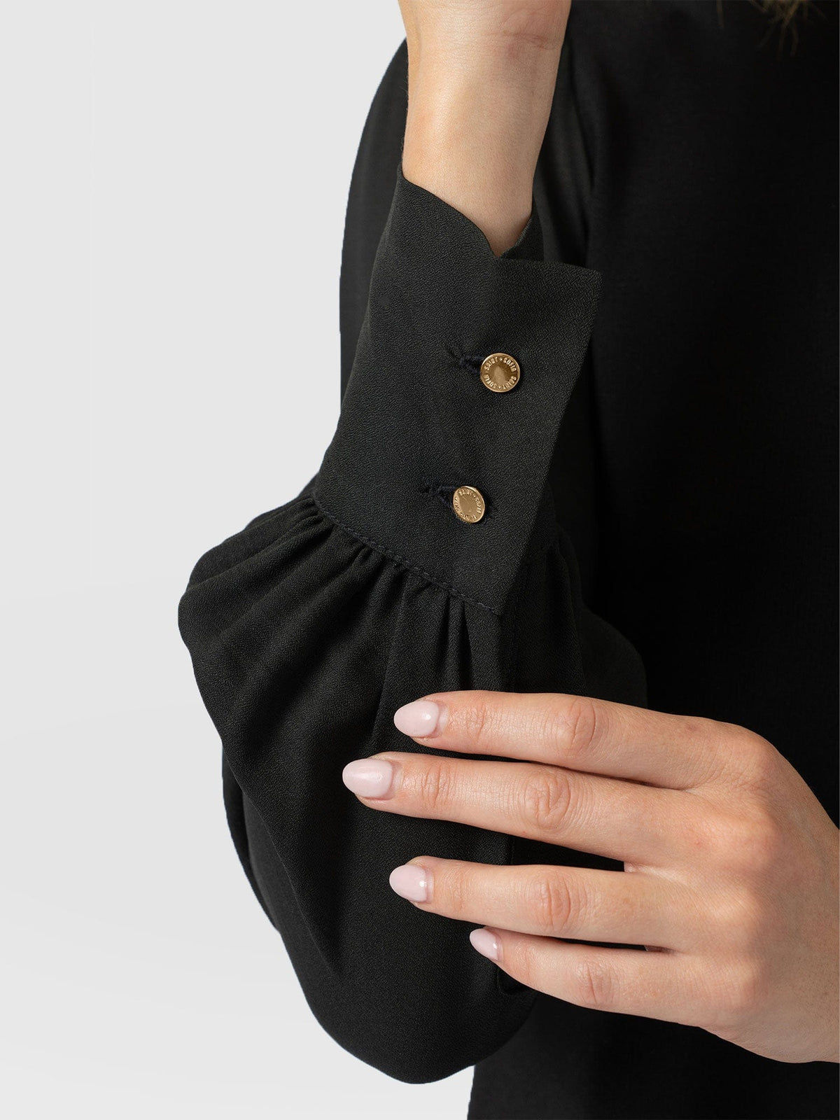 Esme Zip Up Dress - Black