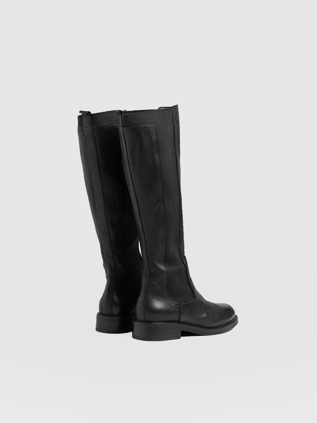Evelyn Knee High Boot - Black