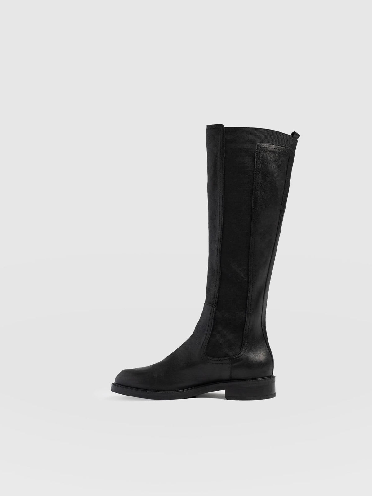 Evelyn Knee High Boot - Black