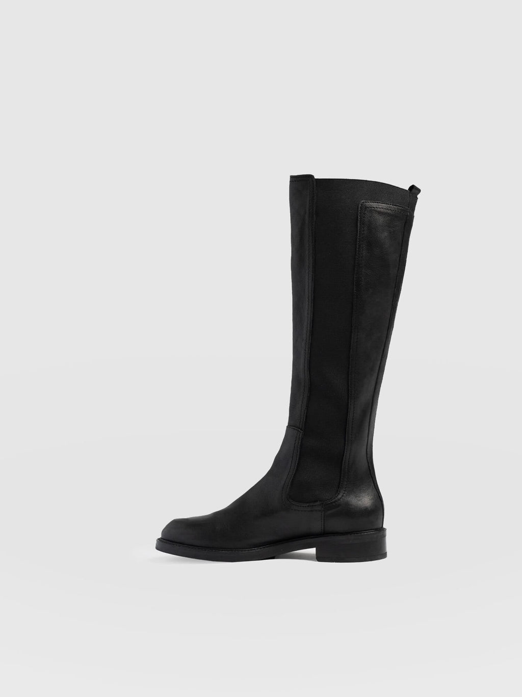 Evelyn Knee High Boot - Black