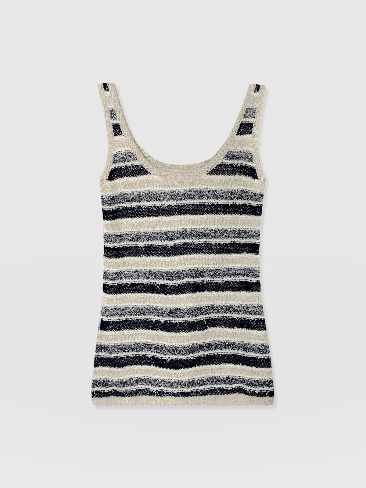 Fearne Knit Cami - Blue Stripe