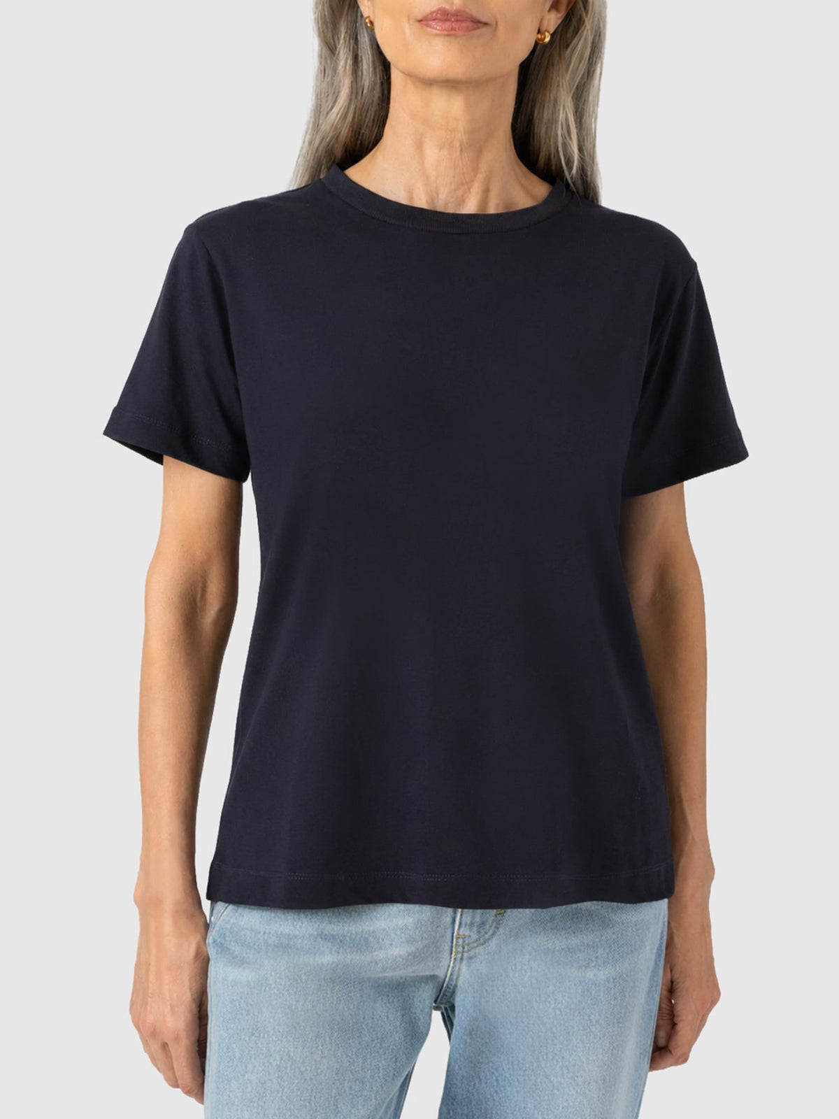 Finsbury Crew Neck Tee - Navy