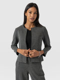 Florence Jacket - Grey Twill