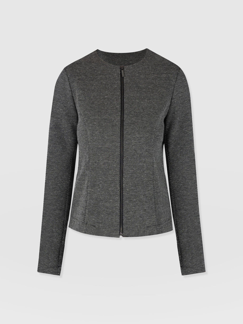 Florence Jacket - Grey Twill