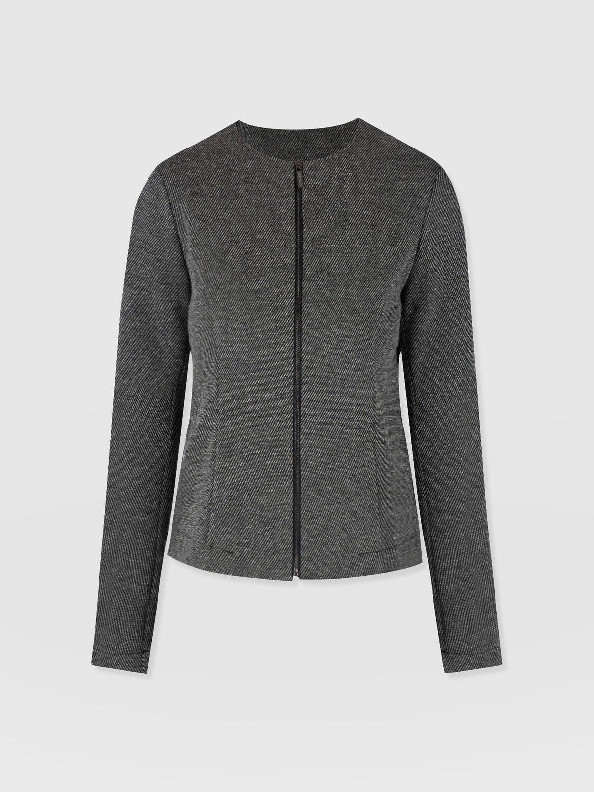 Florence Jacket - Grey Twill