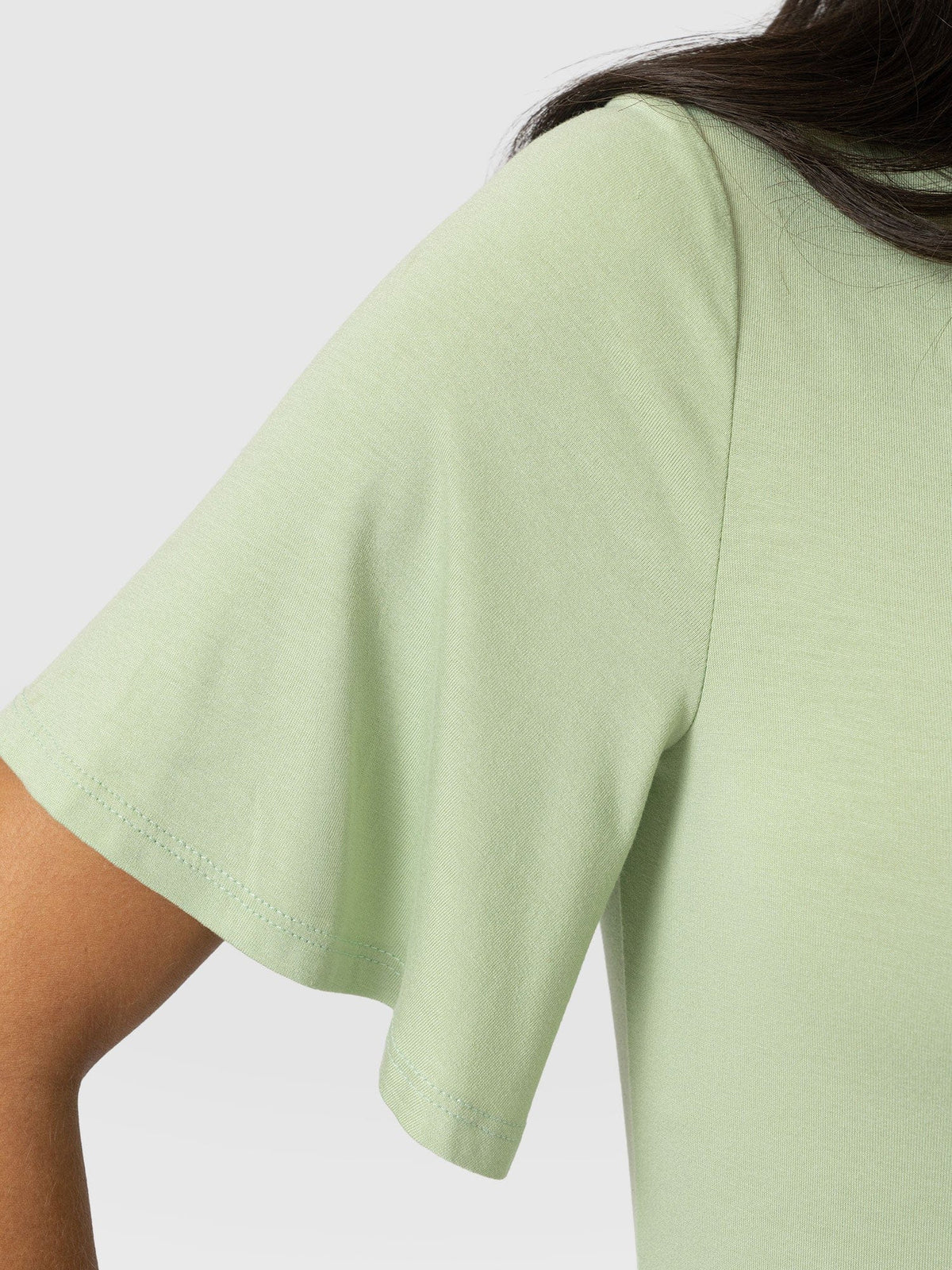 Freya Tie Tee - Mint