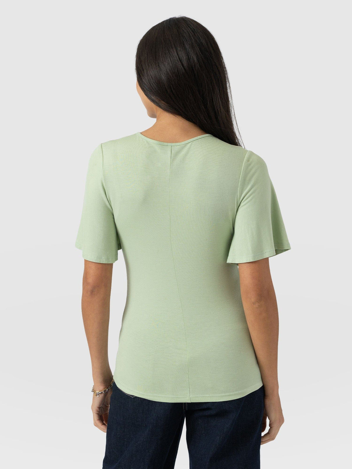 Freya Tie Tee - Mint