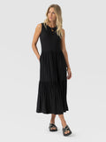 Greenwich Dress - Jersey Black
