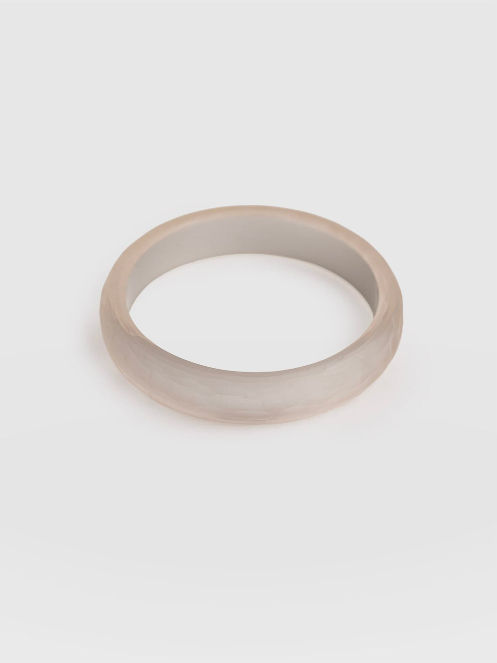Hammered Bangle - Champagne