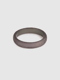 Hammered Bangle - Grey
