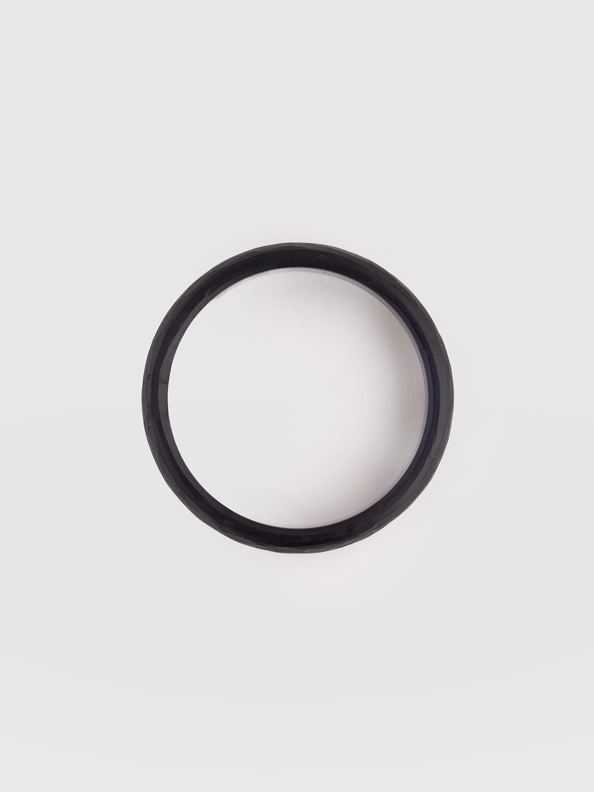 Hammered Bangle - Navy