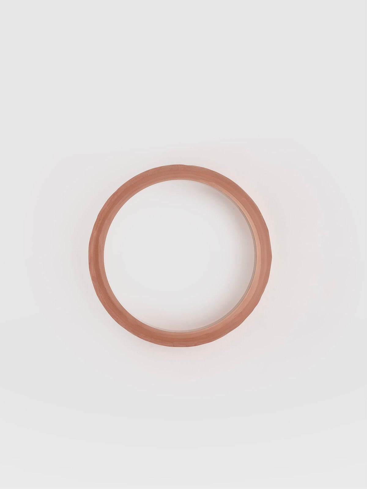 Hammered Bangle - Pink Champagne