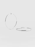 Hoop Large Earrings - Silver
