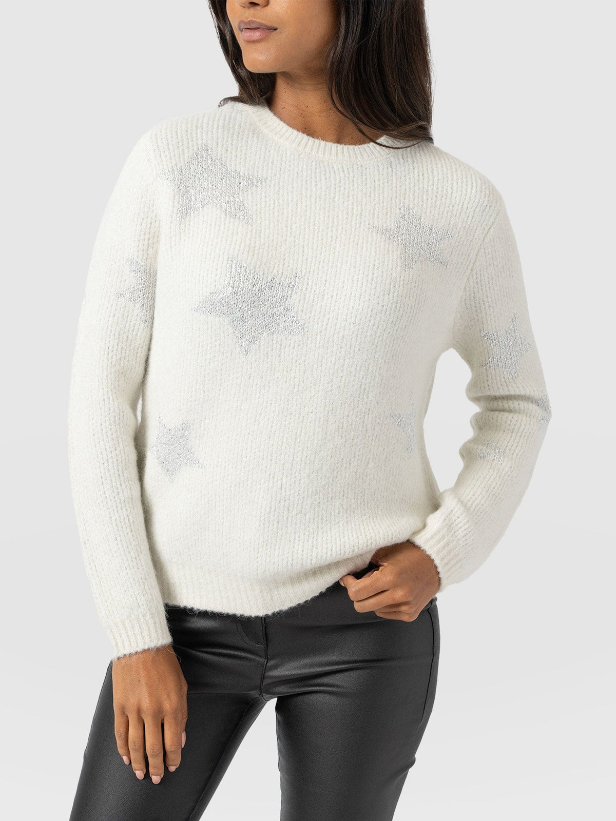 Indy Star Sweater - Cream