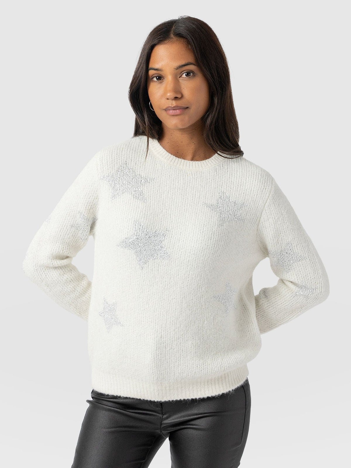 Indy Star Sweater - Cream