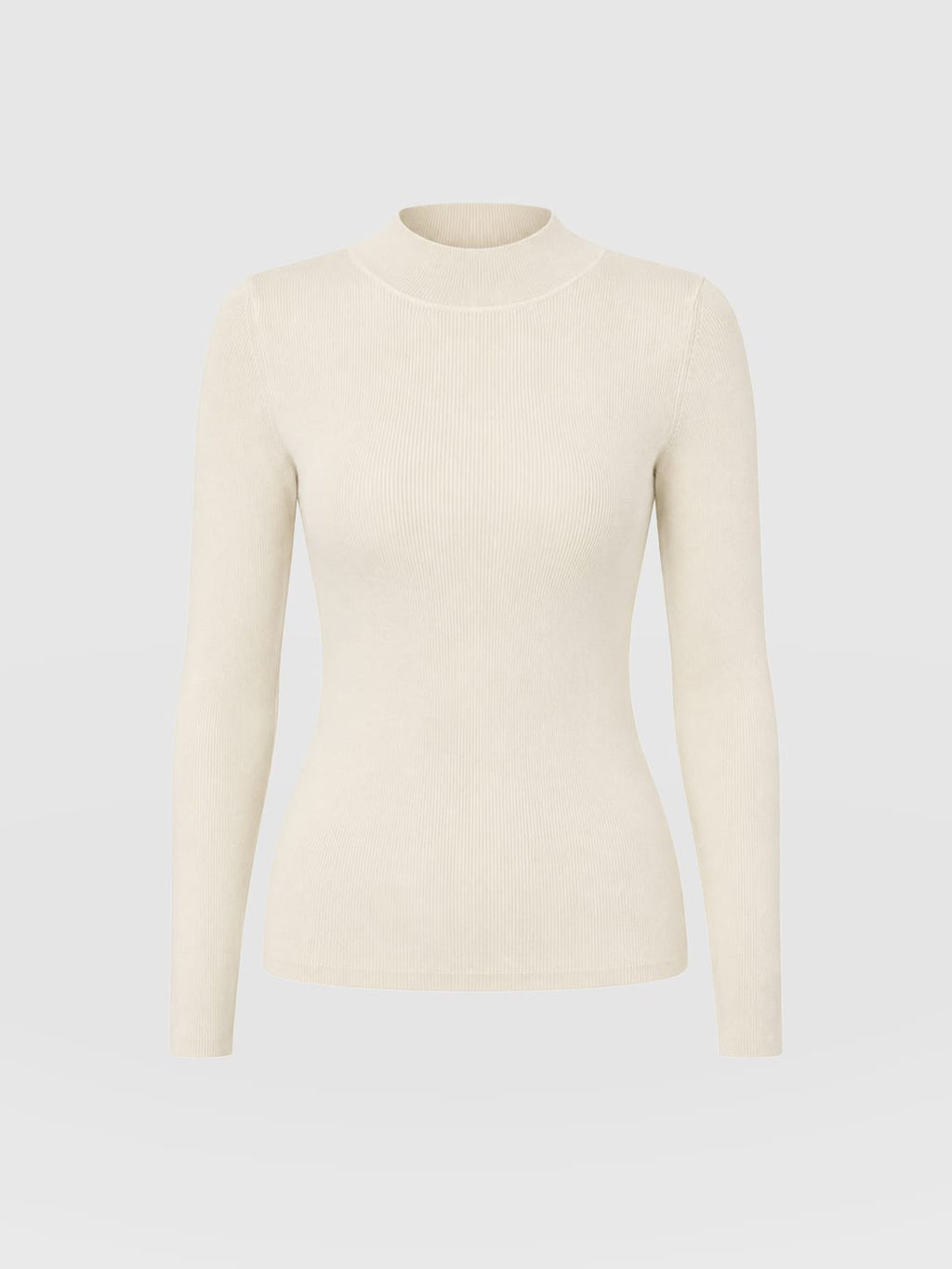 Isla Knit Rollneck - Cream