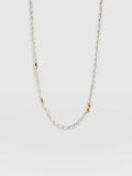 Jacqueline Pearl Necklace - Gold