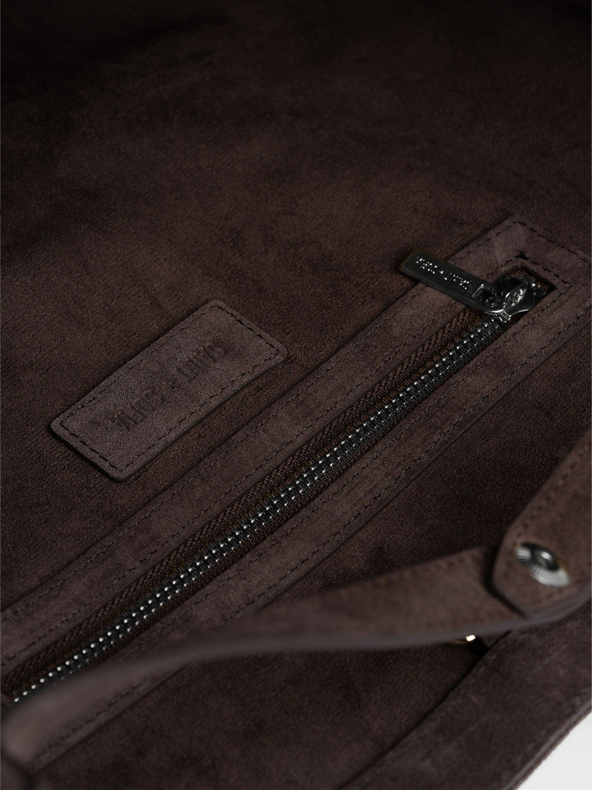Kara Shopper Bag - Brown Suede