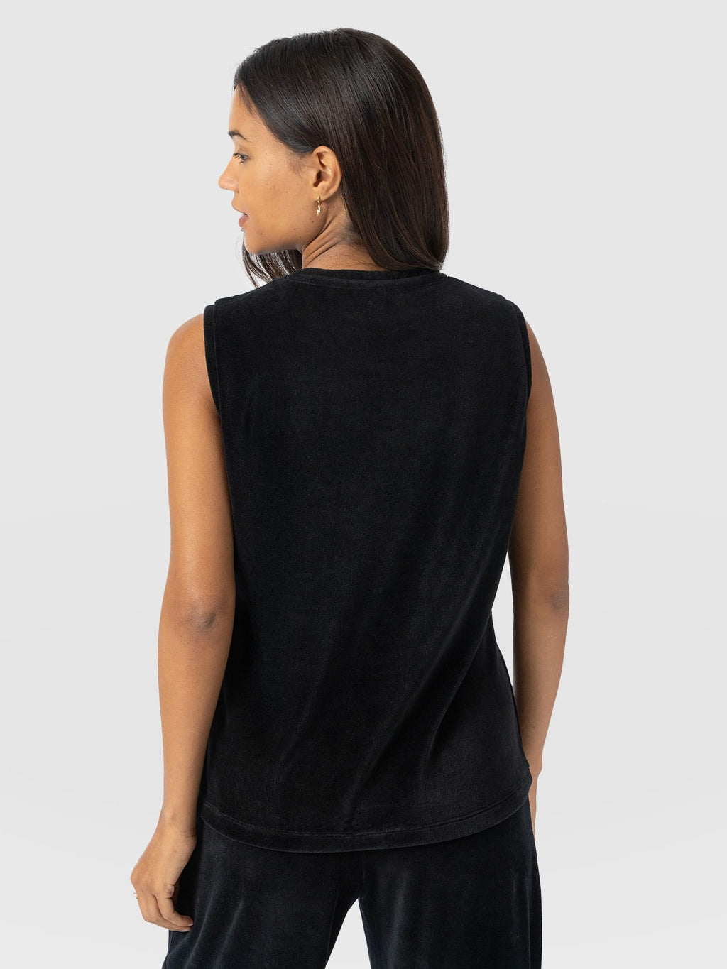 Keller Vest - Black Velvet