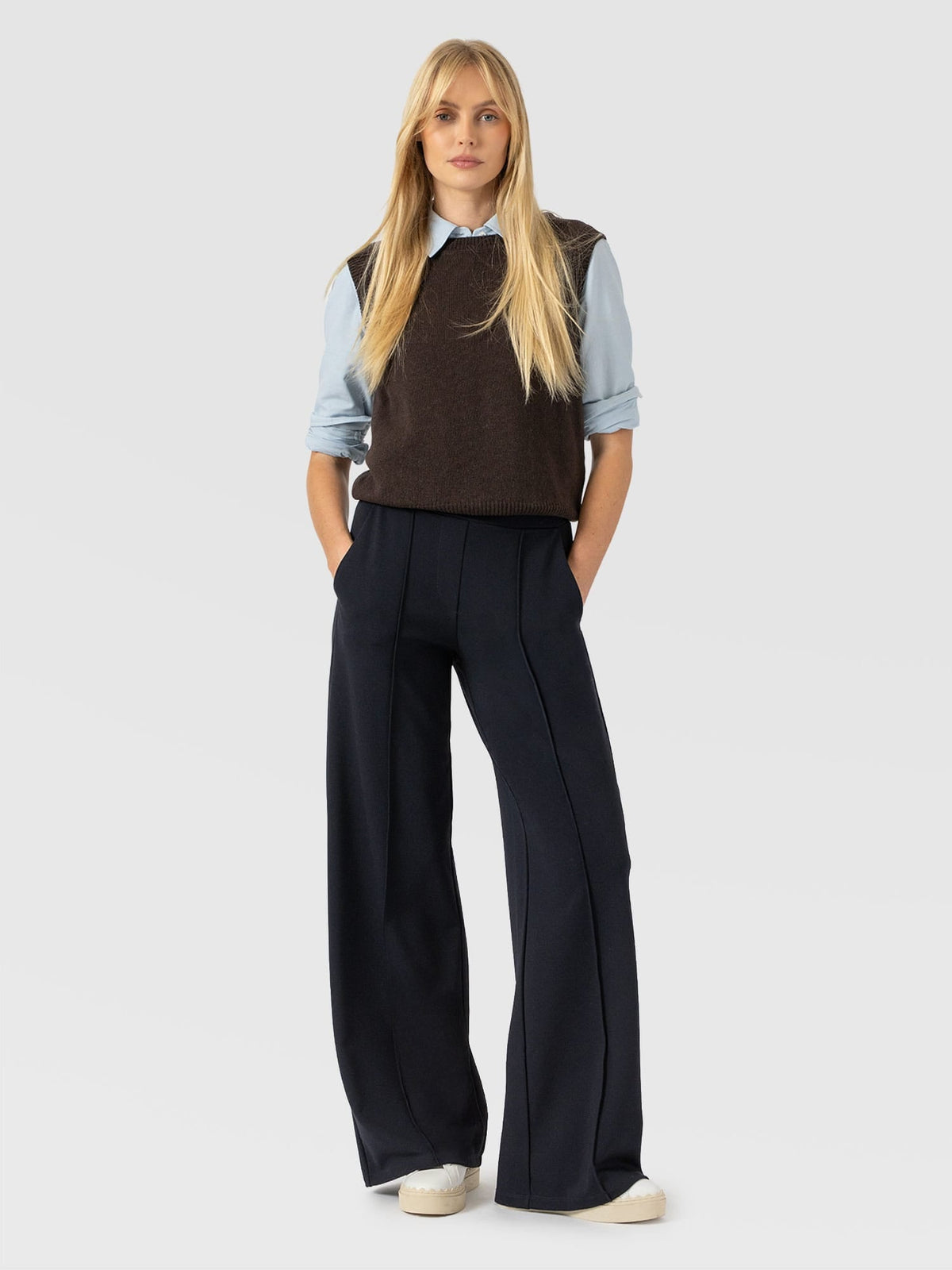 Keller Wide Leg Pant - Square