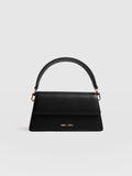 Lennox Half Flap Bag - Black